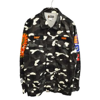 アベイシングエイプ(A BATHING APE)のA BATHING APE アベイシングエイプ 長袖シャツ(シャツ)