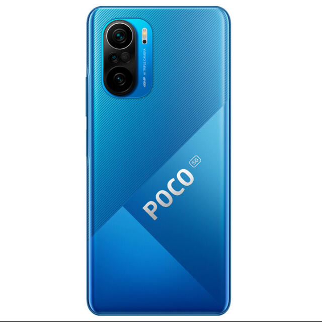 ANDROID(アンドロイド)の最新型 新品 未開封 POCO F3 ブルー with5G global版 ♪ スマホ/家電/カメラのスマートフォン/携帯電話(スマートフォン本体)の商品写真