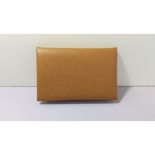 エルメス(Hermes)の正規 美品【エルメス】カルヴィ カードケース(名刺入れ/定期入れ)