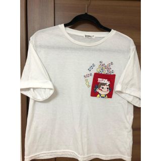 ペコちゃん　Tシャツ　Lサイズ(Tシャツ(半袖/袖なし))