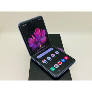 ギャラクシー(Galaxy)の[977] galaxy Z Flip 256GB パープル SIMフリー(スマートフォン本体)