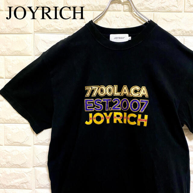 JOYRICH ジョイリッチ ロゴ 半袖 Tシャツ 黒 オーバーサイズ | フリマアプリ ラクマ