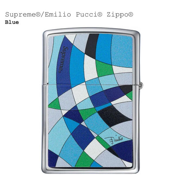 Supreme(シュプリーム)のSupreme Emilio pucci Zippo ジッポライター メンズのファッション小物(タバコグッズ)の商品写真