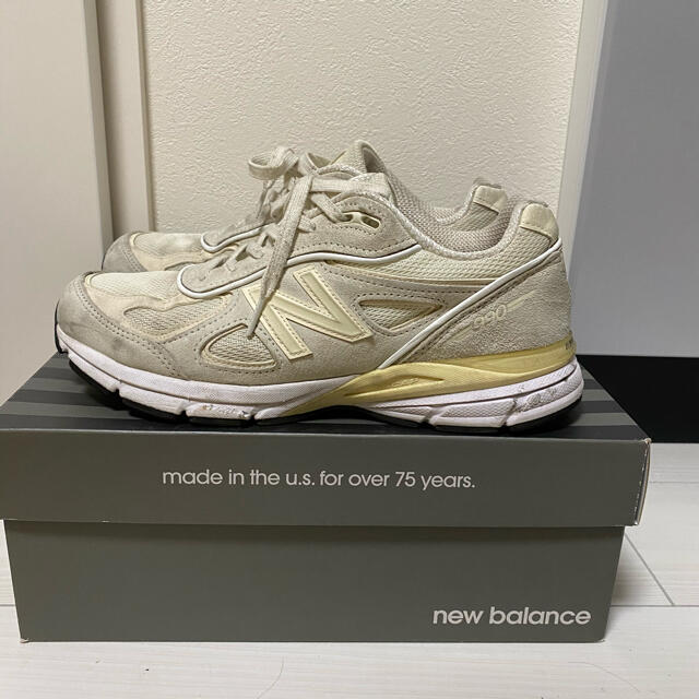 STUSSY(ステューシー)の希少 new balance stussy 990v4 メンズの靴/シューズ(スニーカー)の商品写真