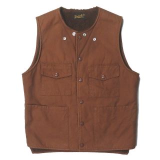 テンダーロイン(TENDERLOIN)のTENDERLOIN T-DUCK VEST 裏ボアダックベスト S メンズ(ベスト)