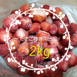 たまご様専用出品　2kg 冷凍イチゴ(フルーツ)