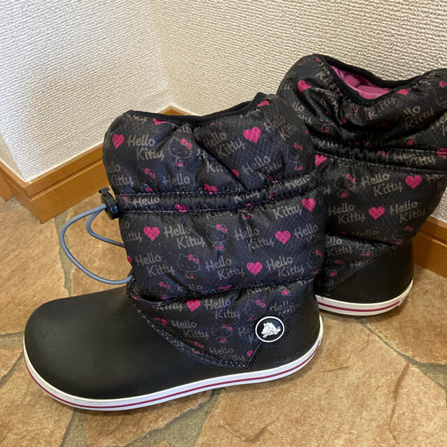 crocs(クロックス)のクロックス♡キティブーツ レディースの靴/シューズ(レインブーツ/長靴)の商品写真