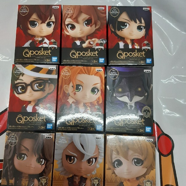 Qposket  ツイステ　フィギュア全種類　12種