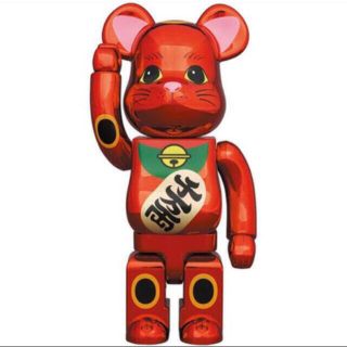 メディコムトイ(MEDICOM TOY)のBE@RBRICK 招き猫 梅金メッキ 400％(その他)