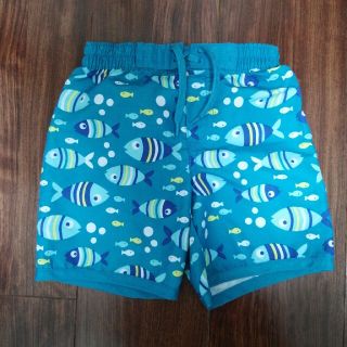 オールドネイビー(Old Navy)の男の子　水着　80 美品　 緑　OLD NAVY (水着)