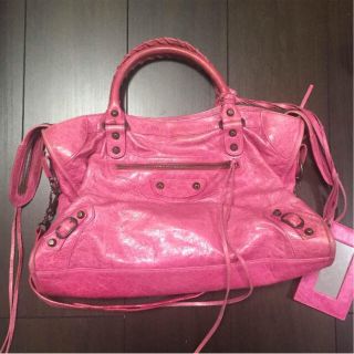 バレンシアガ(Balenciaga)のSeri様専用 バレンシアガ シティ ピンク(ハンドバッグ)