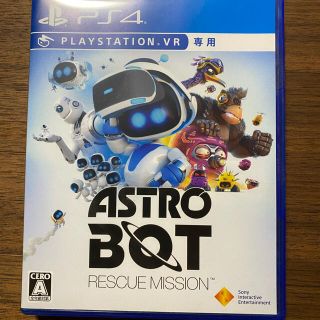 プレイステーションヴィーアール(PlayStation VR)のASTRO BOT：RESCUE MISSION PS4(家庭用ゲームソフト)