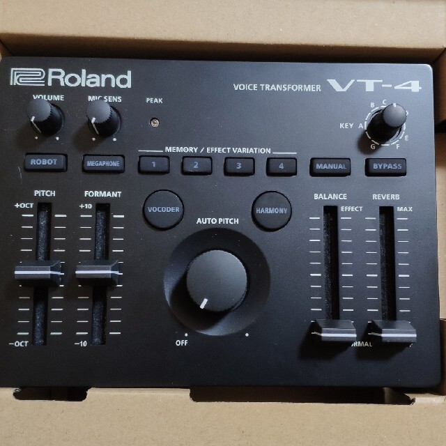 ROLAND ボイスチェンジャー VT-4 売れ筋新商品 ghealthcanada.ca