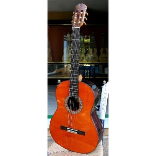 新品未使用フラメンコギターファンモンテスロドリゲススペシャルネグロ 両用2021(クラシックギター)