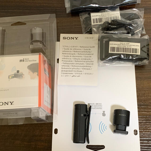 SONY ECM-W1M ワイヤレスマイク