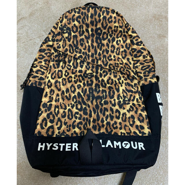 HYSTERIC GLAMOUR(ヒステリックグラマー)のヒステリックグラマー  レオパードバックパック メンズのバッグ(バッグパック/リュック)の商品写真