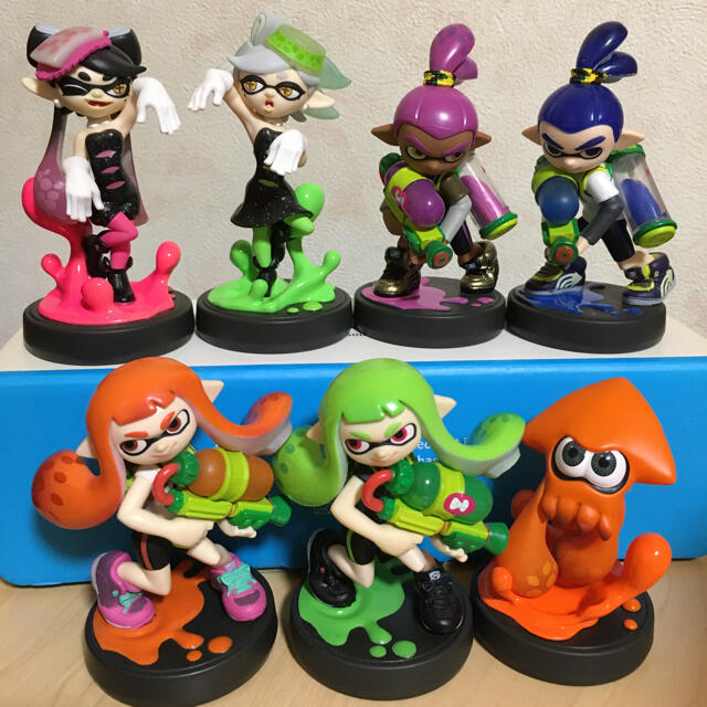 スプラトゥーン　フィギュア　アミーボ