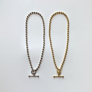 ロキエ(Lochie)の2way ball chain silver choker No.611(ネックレス)