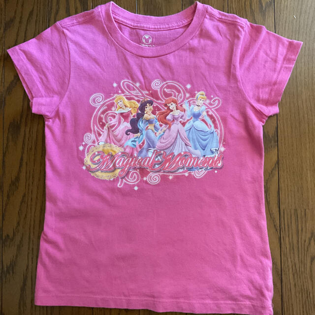 Disney(ディズニー)のディズニー　ラメ入りＴシャツ キッズ/ベビー/マタニティのキッズ服女の子用(90cm~)(Tシャツ/カットソー)の商品写真