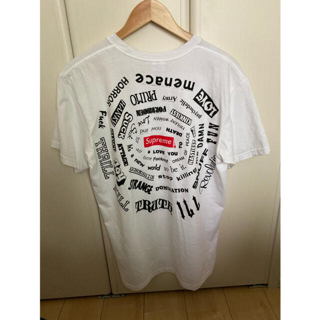 メンズSupreme Spiral Tee シュプリーム　Tシャツ　21SS