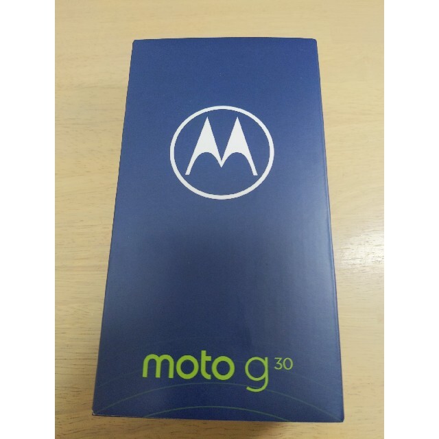 【新品】モトローラmoto g30 パステルスカイ　SIMフリー