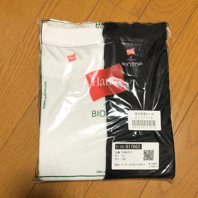 【Hanes for BIOTOP】ノースリーブ　Tシャツ　タンクトップ 4