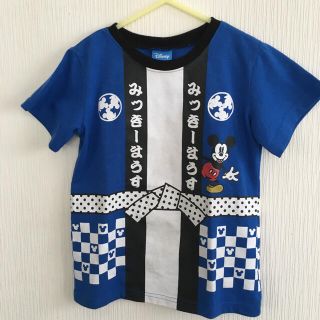 ミッキーマウス(ミッキーマウス)のミッキー☆お祭り Tシャツ☆120(Tシャツ/カットソー)