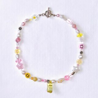 ロンハーマン(Ron Herman)の68 handmade necklace “BANANA PINK POP”(ネックレス)