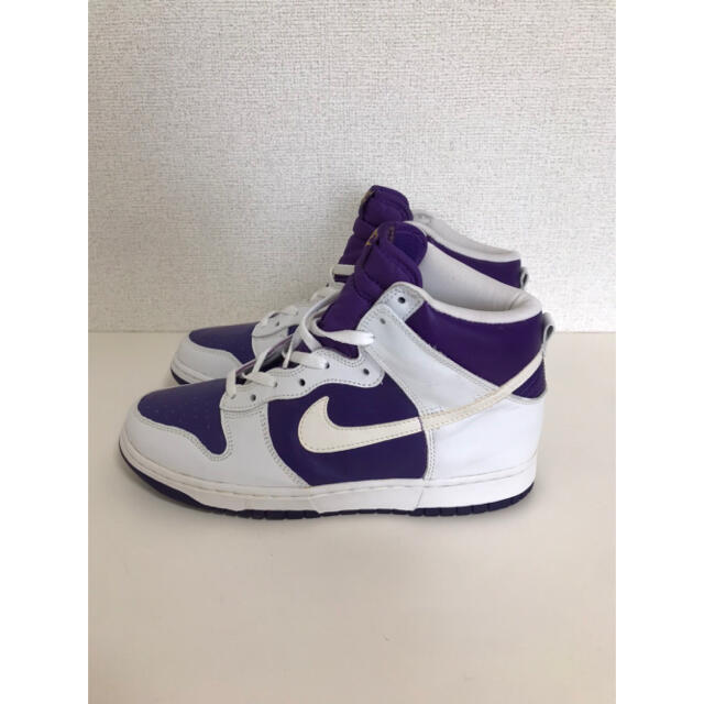 NIKE(ナイキ)のNIKE DUNK HIGH LE / VARSITY PURPLE/WHITE メンズの靴/シューズ(スニーカー)の商品写真