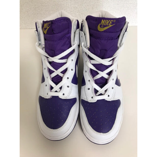 NIKE(ナイキ)のNIKE DUNK HIGH LE / VARSITY PURPLE/WHITE メンズの靴/シューズ(スニーカー)の商品写真