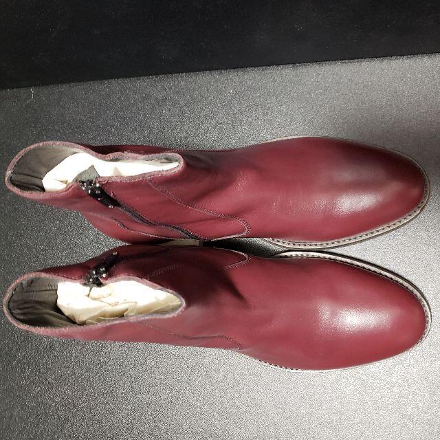 MOMA(モマ)のモマ (MOMA) イタリア製サイドジップブーツ ボルドー 43 メンズの靴/シューズ(ブーツ)の商品写真