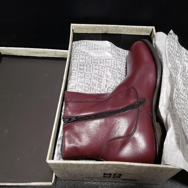 MOMA(モマ)のモマ (MOMA) イタリア製サイドジップブーツ ボルドー 43 メンズの靴/シューズ(ブーツ)の商品写真