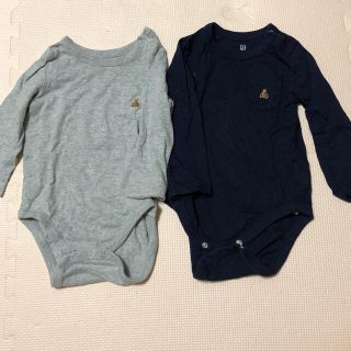 ベビーギャップ(babyGAP)のベビーギャップ　長袖ロンパース (ロンパース)