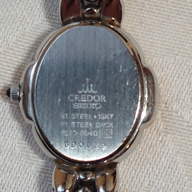 SEIKO(セイコー)の他のサイトでSOLD Out　セイコークレドールレディース時計定価23万円 レディースのファッション小物(腕時計)の商品写真