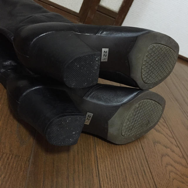 銀座ワシントン❤︎黒ブーツ レディースの靴/シューズ(ブーツ)の商品写真