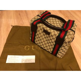 グッチ(Gucci)のか(°_°)め様専用　【超美品】GUCCI グッチ　ミニボストンバッグ(ボストンバッグ)