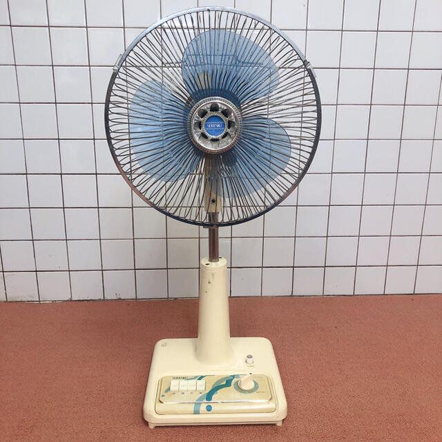 昭和レトロ 扇風機SEIDENKO CF-31HBBセイデンコウ 西武電機工業 昭和レトロ 扇風機SEIDENKO CF-31HBBセイデンコウ 西武電機工業