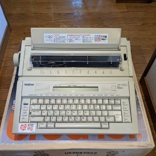 ブラザー(brother)の【電子タイプライター】 brother ブラザー ＡＸ－５５０(オフィス用品一般)