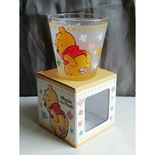 くまのプーさん　グラス 【未使用品】(キャラクターグッズ)