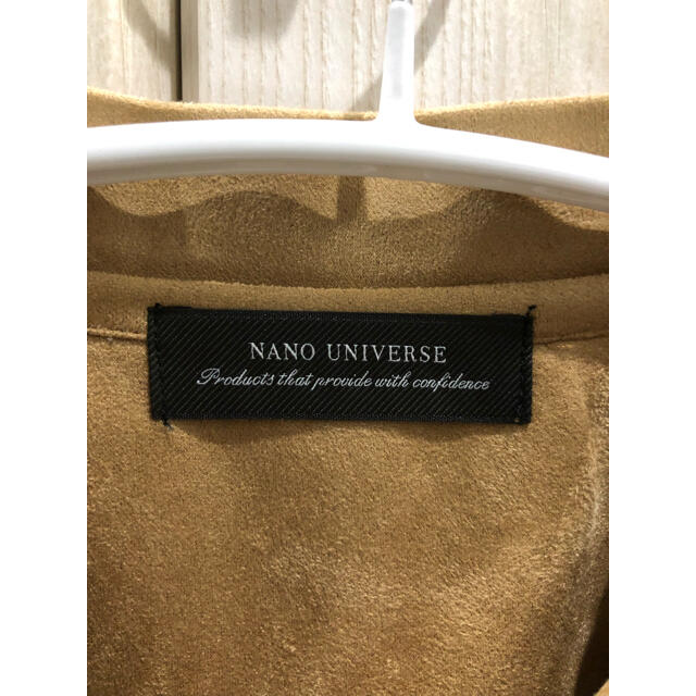 nano・universe(ナノユニバース)のナノ・ユニバース（nano universe）フェイクスウェードシャツ メンズのトップス(シャツ)の商品写真