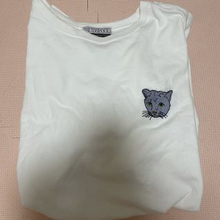 ワコマリア(WACKO MARIA)の舐達麻 APHRODITEGANG リュウ　刺繍 Tシャツ 白(Tシャツ/カットソー(半袖/袖なし))