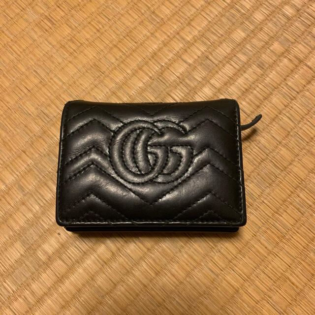 Gucci(グッチ)のGUCCI 〔GGマーモント〕 カードケース (コイン＆紙幣入れ付き）最終値下げ レディースのファッション小物(財布)の商品写真