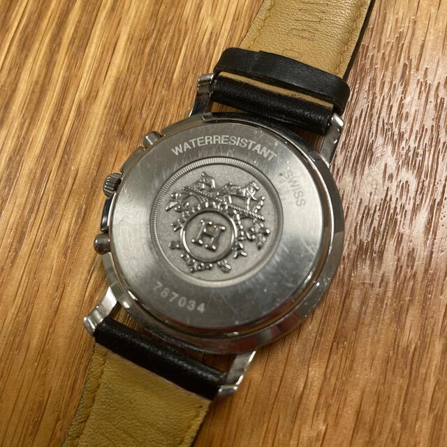 Hermes(エルメス)のエルメス　HERMES クリッパー・クロノグラフ メンズの時計(腕時計(アナログ))の商品写真