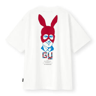 ジーユー(GU)のGU × UNDERCOVER ビッググラフィック Tシャツ 白 M(Tシャツ/カットソー(半袖/袖なし))
