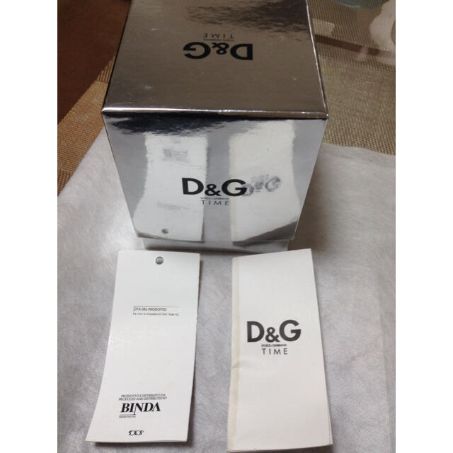 DOLCE&GABBANA(ドルチェアンドガッバーナ)の美品❤️ドルチェ&ガッパーナ メンズ クロノウオッチ  メンズの時計(レザーベルト)の商品写真
