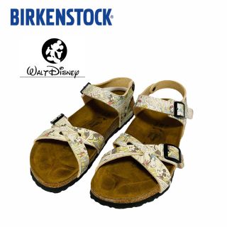 ビルケンシュトック(BIRKENSTOCK)の【未使用】ビルケンシュトック ディズニー　コラボ  サンダル　ミッキーマウス柄(サンダル)