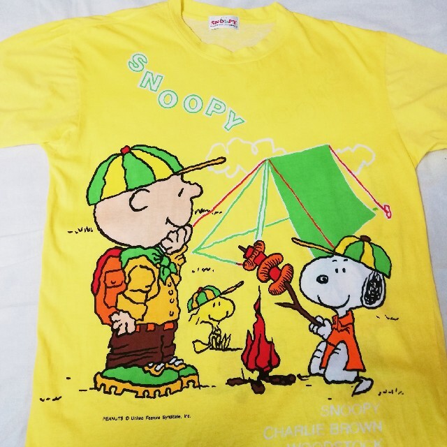 PEANUTS(ピーナッツ)のスヌーピー　オーバーサイズ　Tシャツ メンズのトップス(Tシャツ/カットソー(半袖/袖なし))の商品写真