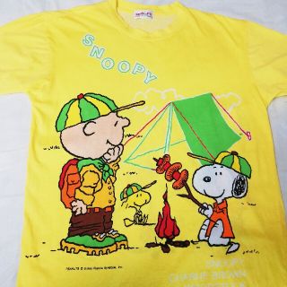 ピーナッツ(PEANUTS)のスヌーピー　オーバーサイズ　Tシャツ(Tシャツ/カットソー(半袖/袖なし))