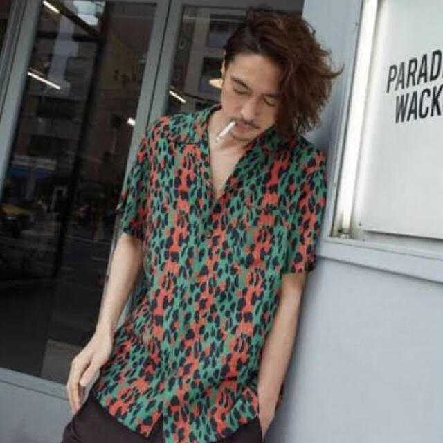 wacko maria レオパード ハワイアンシャツ 窪塚洋介着用 | www