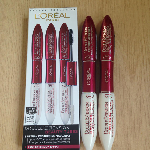 LOREAL DOUBLE EXTENSION マスカラ コスメ/美容のベースメイク/化粧品(マスカラ)の商品写真